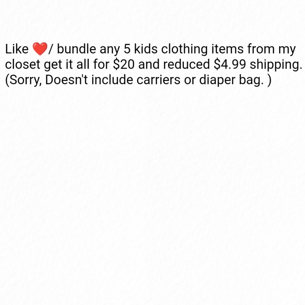 Kids clothes
